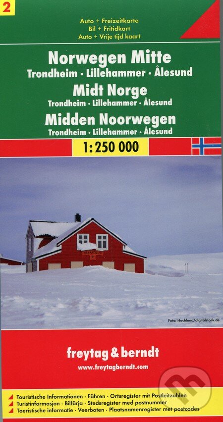 Norwegen Mitte 1:250 000 (freytag&berndt). freytag&berndt, 2017 Norwegen Mitte 1:250 000 (freytag&berndt). freytag&berndt, 2017