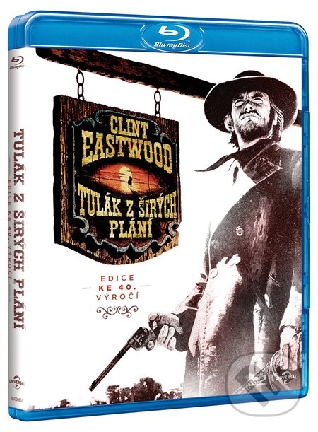 Film: Tulák z širých plání (Clint Eastwood) (Blu-ray). Bonton Film, 2013 Film: Tulák z širých plání (Clint Eastwood) (Blu-ray). Bonton Film, 2013