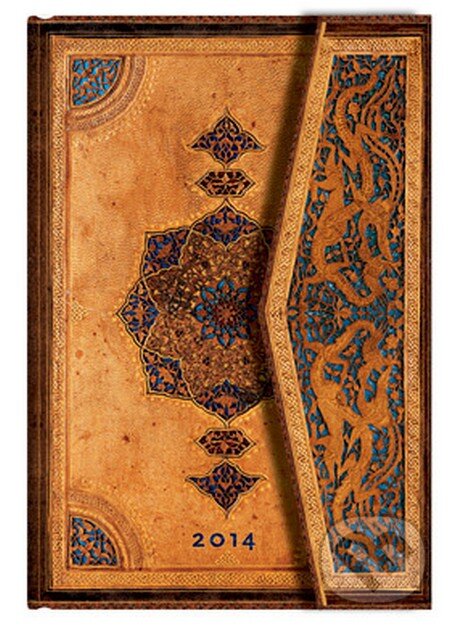 Paperblanks - Safavid 2014 (12-mesačný diár, mini, týždenný, horizontálny) (Paperblanks). Paperblanks, 2013 Paperblanks - Safavid 2014 (12-mesačný diár, mini, týždenný, horizontálny) (Paperblanks). Paperblanks, 2013