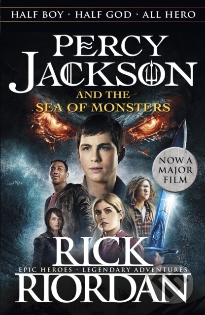 Kniha: Percy Jackson: Sea of Monsters (Rick Riordan). Puffin Books, 2013 Kniha: Percy Jackson: Sea of Monsters (Rick Riordan). Puffin Books, 2013