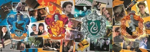 Puzzle: Harry Potter: Čtyři bradavické koleje (Trefl). Trefl, 2022 Puzzle: Harry Potter: Čtyři bradavické koleje (Trefl). Trefl, 2022