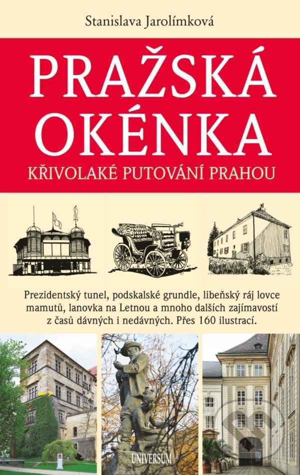 Kniha: Pražská okénka (Stanislava Jarolímková). Universum, 2022 Kniha: Pražská okénka (Stanislava Jarolímková). Universum, 2022