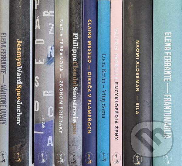 Kniha: Kolekcia kníh z Inaque (Elena Ferrante, Jesmyn Ward, Naomi Alderman a kolektív). Inaque, 2022 Kniha: Kolekcia kníh z Inaque (Elena Ferrante, Jesmyn Ward, Naomi Alderman a kolektív). Inaque, 2022