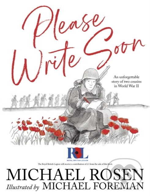 Kniha: Please Write Soon (Michael Rosen). Scholastic, 2022 Kniha: Please Write Soon (Michael Rosen). Scholastic, 2022