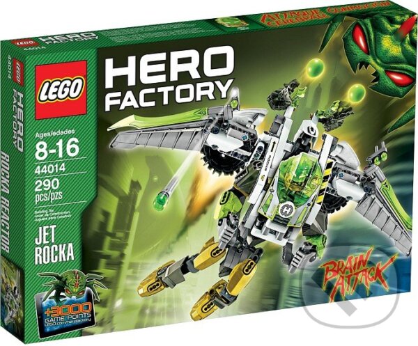 Společenská hra: LEGO Hero Factory 44014 TRYSKO-ROCKA (LEGO). LEGO, 2013 Společenská hra: LEGO Hero Factory 44014 TRYSKO-ROCKA (LEGO). LEGO, 2013