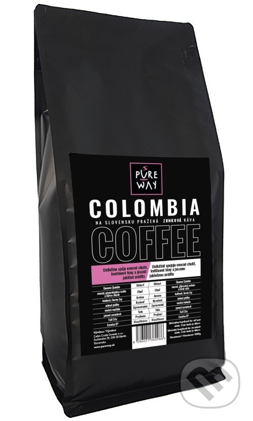 Kávy a čaje: Colombia (Pure Way). Pure Way Kávy a čaje: Colombia (Pure Way). Pure Way