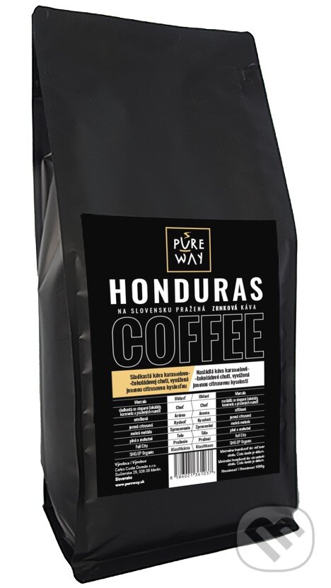Kávy a čaje: Honduras (Pure Way). Pure Way Kávy a čaje: Honduras (Pure Way). Pure Way