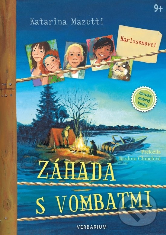 Kniha: Karlssonovci - Záhada s vombatmi (Katarina Mazetti). Verbarium, 2022 Kniha: Karlssonovci - Záhada s vombatmi (Katarina Mazetti). Verbarium, 2022