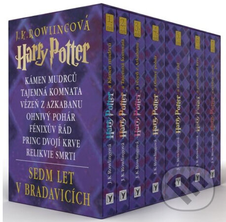 Kniha: Harry Potter (box 1-7) (J.K. Rowling). Albatros CZ, 2013 Kniha: Harry Potter (box 1-7) (J.K. Rowling). Albatros CZ, 2013
