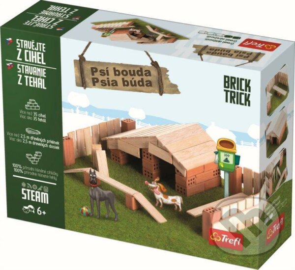 Společenská hra: Brick Trick: Psí bouda (Trefl). Trefl, 2022 Společenská hra: Brick Trick: Psí bouda (Trefl). Trefl, 2022