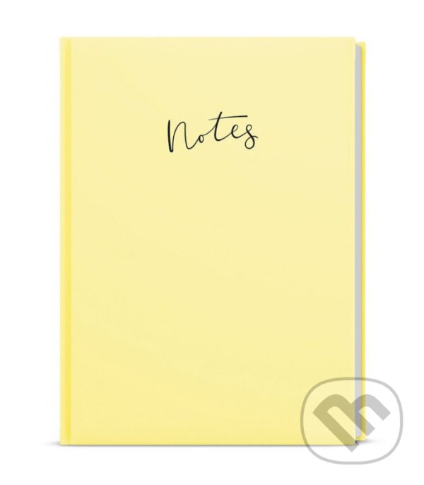 Notes linkovaný Pastel - žlutá (Baloušek). Baloušek, 2022 Notes linkovaný Pastel - žlutá (Baloušek). Baloušek, 2022
