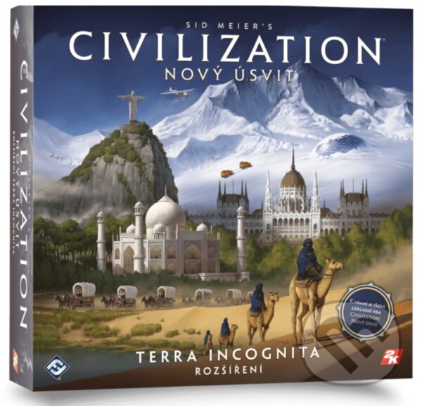 Společenská hra: Sid Meier's Civilization: Nový úsvit - Terra Incognita (Tony Fanchi). Blackfire, 2022 Společenská hra: Sid Meier's Civilization: Nový úsvit - Terra Incognita (Tony Fanchi). Blackfire, 2022