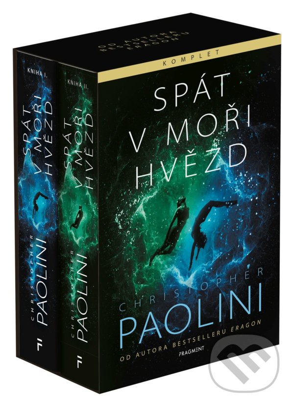 Kniha: Spát v moři hvězd (BOX) (Christopher Paolini). Nakladatelství Fragment, 2022 Kniha: Spát v moři hvězd (BOX) (Christopher Paolini). Nakladatelství Fragment, 2022