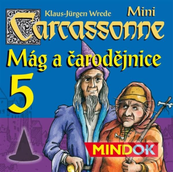 Spoločenská hra: Carcassonne Mini 5: Mág a čarodějnice (Mindok). Mindok, 2013 Spoločenská hra: Carcassonne Mini 5: Mág a čarodějnice (Mindok). Mindok, 2013