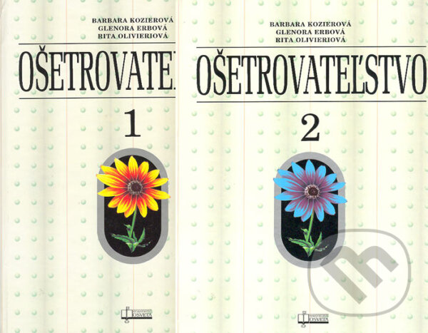Kniha: Ošetrovateľstvo 1, 2 (Barbara Kozierová, Glenora Erbová a Rita Olivieriová). Osveta, 2004 Kniha: Ošetrovateľstvo 1, 2 (Barbara Kozierová, Glenora Erbová a Rita Olivieriová). Osveta, 2004