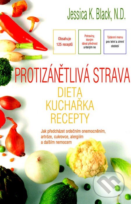 Kniha: Protizánětlivá strava (Jessica K. Black). Pragma, 2013 Kniha: Protizánětlivá strava (Jessica K. Black). Pragma, 2013