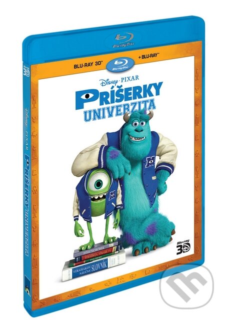 Film: Príšerky: Univerzita 3D+2D (Dan Scanlon) (Blu-ray). Magicbox, 2013 Film: Príšerky: Univerzita 3D+2D (Dan Scanlon) (Blu-ray). Magicbox, 2013