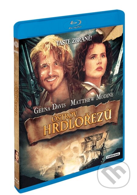 Film: Ostrov hrdlořezů (Renny Harlin) (Blu-ray). Magicbox, 2013 Film: Ostrov hrdlořezů (Renny Harlin) (Blu-ray). Magicbox, 2013