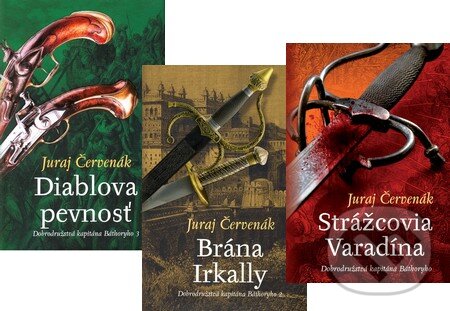 Kniha: Dobrodružstvá kapitána Báthoryho I. (kolekcia troch titulov) (Juraj Červenák). Slovart Kniha: Dobrodružstvá kapitána Báthoryho I. (kolekcia troch titulov) (Juraj Červenák). Slovart
