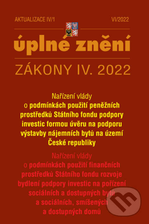 Aktualizace IV/1 (Poradce s.r.o.). Poradce s.r.o., 2022 Aktualizace IV/1 (Poradce s.r.o.). Poradce s.r.o., 2022
