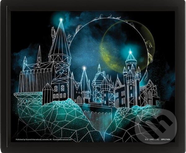 Harry Potter Obraz 3D - Rokfort (EPEE). EPEE, 2022 Harry Potter Obraz 3D - Rokfort (EPEE). EPEE, 2022