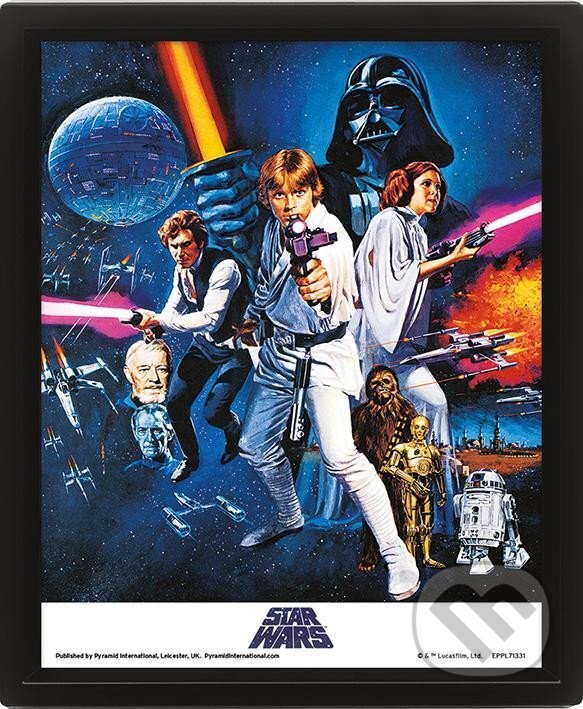 Obraz 3D Star Wars Nová nádej (EPEE). EPEE, 2022 Obraz 3D Star Wars Nová nádej (EPEE). EPEE, 2022