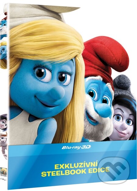 Film: Šmolkovia 2 3D Steelbook (Raja Gosnell) (Blu-ray). Bonton Film, 2013 Film: Šmolkovia 2 3D Steelbook (Raja Gosnell) (Blu-ray). Bonton Film, 2013