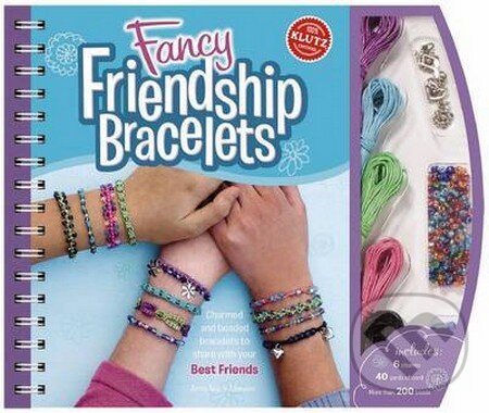 Kniha: Fancy Friendship bracelets (Anne Akers Johnson). Scholastic, 2009 Kniha: Fancy Friendship bracelets (Anne Akers Johnson). Scholastic, 2009