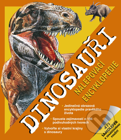 Kniha: Dinosauři (Nalepovací encyklopedie) (Jinny Johnsonová). Knižní klub, 2011 Kniha: Dinosauři (Nalepovací encyklopedie) (Jinny Johnsonová). Knižní klub, 2011