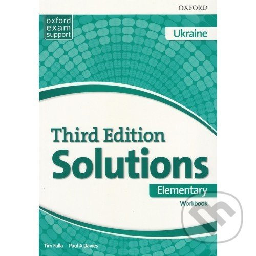 Kniha: Maturita Solutions Elementary (Tim Falla a Paul A. Davies). Cambridge University Press, 2022 Kniha: Maturita Solutions Elementary (Tim Falla a Paul A. Davies). Cambridge University Press, 2022