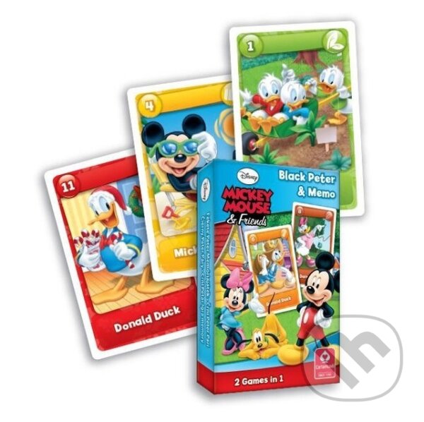 Společenská hra: Čierny Peter Mickey 2v1 (Lauko Promotion). Lauko Promotion, 2022 Společenská hra: Čierny Peter Mickey 2v1 (Lauko Promotion). Lauko Promotion, 2022