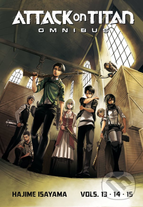 Kniha: Attack on Titan Omnibus 5 (Hajime Isayama). Kodansha International, 2022 Kniha: Attack on Titan Omnibus 5 (Hajime Isayama). Kodansha International, 2022