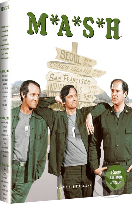 Film: M.A.S.H. 6. sezóna (Michael Switzer, Mel Damski, Gabrielle Beaumont, Alan Alda, Burt Metcalfe, Charles Dubin, Don Weis, George Tyne, Harry Morgan, Hy Averback, Stuart Miller a William Jurgensen) (). Bonton Film, 2013 Film: M.A.S.H. 6. sezóna (Michael Switzer, Mel Damski, Gabrielle Beaumont, Alan Alda, Burt Metcalfe, Charles Dubin, Don Weis, George Tyne, Harry Morgan, Hy Averback, Stuart Miller a William Jurgensen) (). Bonton Film, 2013