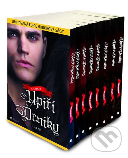 Kniha: Upíří deníky 1- 8 (L. J. Smith). , 2013 Kniha: Upíří deníky 1- 8 (L. J. Smith). , 2013