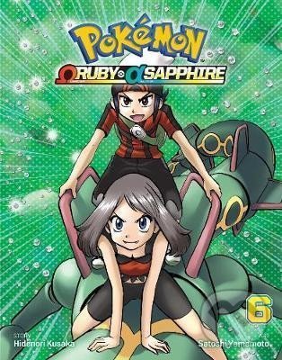 Kniha: Pokemon Omega Ruby & Alpha Sapphire 6 (Hidenori Kusaka). Viz Media, 2018 Kniha: Pokemon Omega Ruby & Alpha Sapphire 6 (Hidenori Kusaka). Viz Media, 2018