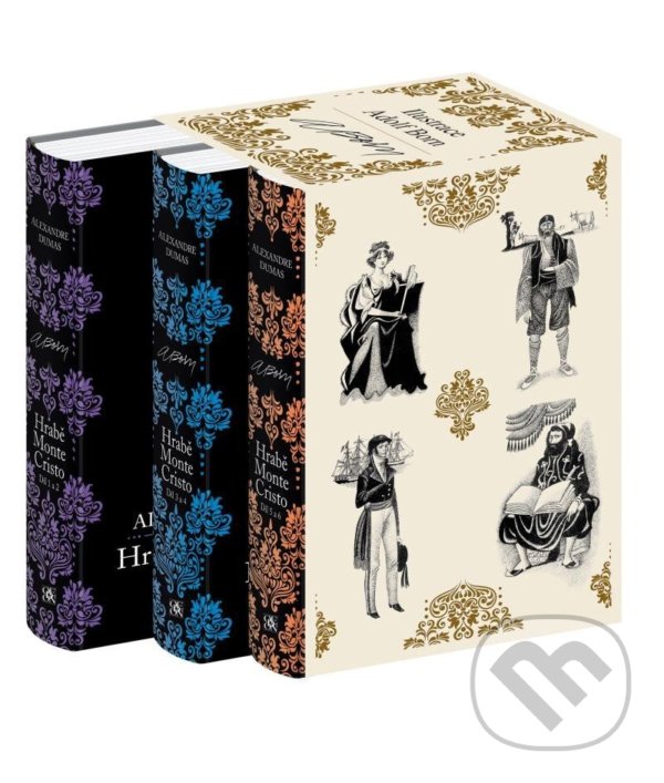 Kniha: Hrabě Monte Cristo - komplet (Alexandre Dumas). Odeon CZ, 2022 Kniha: Hrabě Monte Cristo - komplet (Alexandre Dumas). Odeon CZ, 2022