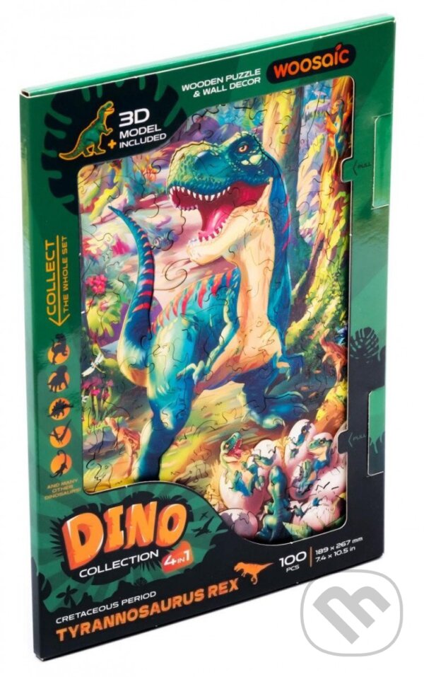 Puzzle: Dinosaurus -Tyranosaurus Rex (Unidragon). Unidragon, 2022 Puzzle: Dinosaurus -Tyranosaurus Rex (Unidragon). Unidragon, 2022