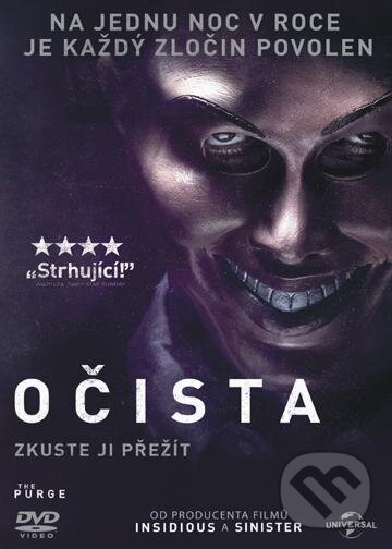 Film: Očista (James DeMonaco) (). Bonton Film, 2013 Film: Očista (James DeMonaco) (). Bonton Film, 2013