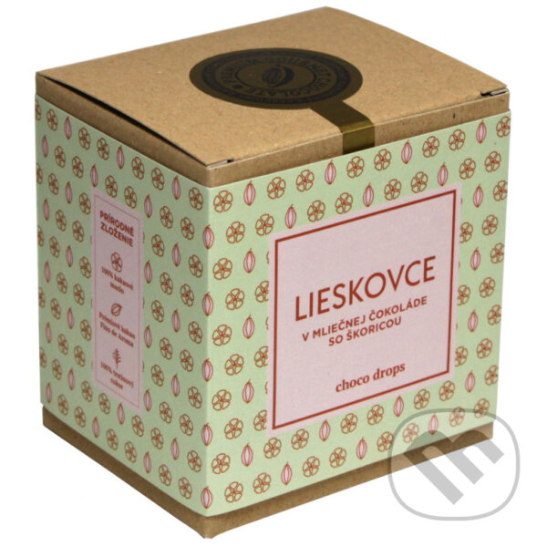 Kávy a čaje: Lieskovce v mliečnej čokoláde so škoricou (Cafepoint). Cafepoint, 2013 Kávy a čaje: Lieskovce v mliečnej čokoláde so škoricou (Cafepoint). Cafepoint, 2013