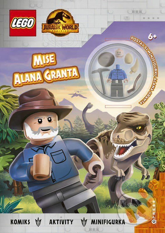 Kniha: LEGO® Jurassic World™: Mise Alana Granta (CPRESS). CPRESS, 2022 Kniha: LEGO® Jurassic World™: Mise Alana Granta (CPRESS). CPRESS, 2022