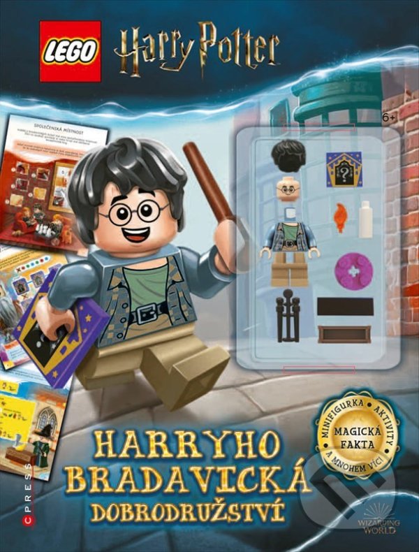 Kniha: LEGO® Harry Potter™ Harryho bradavická dobrodružství (Autorský kolektiv). CPRESS, 2022 Kniha: LEGO® Harry Potter™ Harryho bradavická dobrodružství (Autorský kolektiv). CPRESS, 2022
