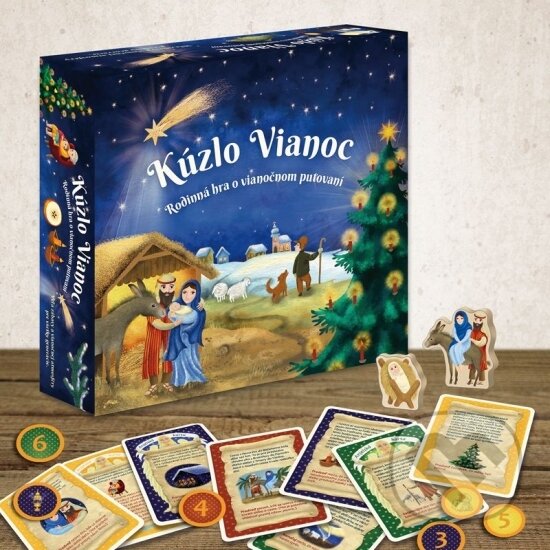 Společenská hra: Kúzlo Vianoc (Autorský kolektiv). Familium, 2022 Společenská hra: Kúzlo Vianoc (Autorský kolektiv). Familium, 2022