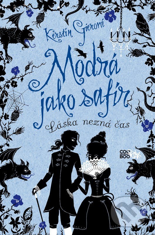 Kniha: Modrá jako safír (Kerstin Gier). CooBoo CZ, 2022 Kniha: Modrá jako safír (Kerstin Gier). CooBoo CZ, 2022