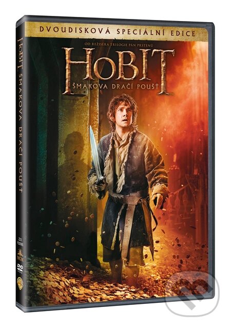 Film: Hobit: Šmakova dračí poušť (Peter Jackson) (DVD). Magicbox, 2014 Film: Hobit: Šmakova dračí poušť (Peter Jackson) (DVD). Magicbox, 2014