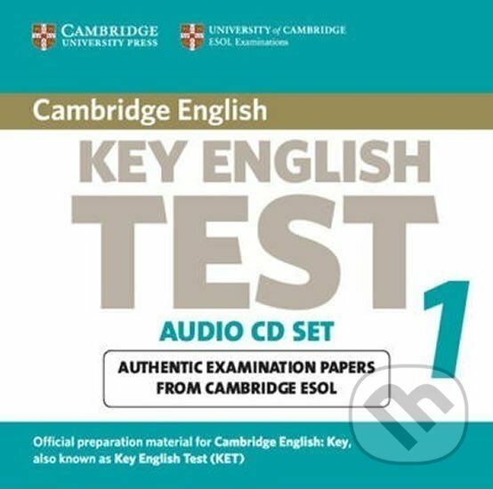 Audiokniha: Cambridge Key English Test 1: Audio CD (Cambridge University Press). Cambridge University Press Audiokniha: Cambridge Key English Test 1: Audio CD (Cambridge University Press). Cambridge University Press
