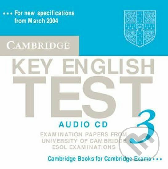 Audiokniha: Cambridge Key English Test 3: Audio CD (Cambridge University Press). Cambridge University Press Audiokniha: Cambridge Key English Test 3: Audio CD (Cambridge University Press). Cambridge University Press