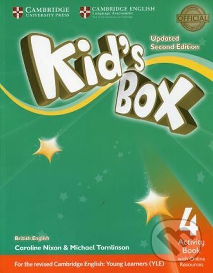 Kniha: Kid´s Box 4: Activity Book with Online Resources British English,Updated 2nd Edition (Caroline Nixon). Cambridge University Press, 2017 Kniha: Kid´s Box 4: Activity Book with Online Resources British English,Updated 2nd Edition (Caroline Nixon). Cambridge University Press, 2017