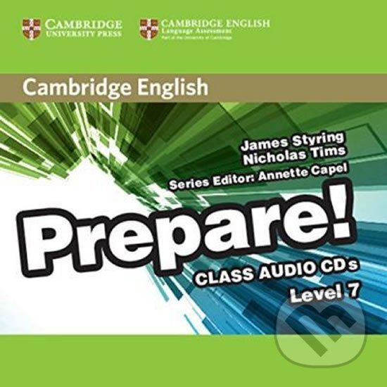 Audiokniha: Prepare 7/B2: Class Audio: CDs (3) (James Styring). Cambridge University Press, 2015 Audiokniha: Prepare 7/B2: Class Audio: CDs (3) (James Styring). Cambridge University Press, 2015