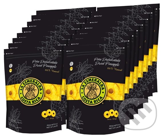 Kávy a čaje: Sušený ananas La Esmeralda (16 x 75g kroužky) (Bona Vita). Bona Vita, 2014 Kávy a čaje: Sušený ananas La Esmeralda (16 x 75g kroužky) (Bona Vita). Bona Vita, 2014