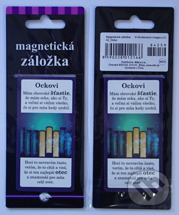 Magnetická záložka: Ocko (Albi). Albi, 2014 Magnetická záložka: Ocko (Albi). Albi, 2014